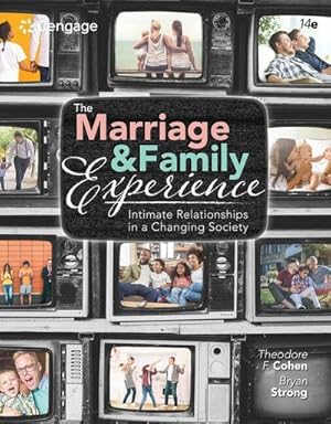 Bild des Verkufers fr The Marriage and Family Experience : Intimate Relationships in a Changing Society zum Verkauf von AHA-BUCH GmbH