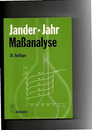 Seller image for Jander, Jahr, Maßanalyse / 16. Auflage for sale by sonntago DE