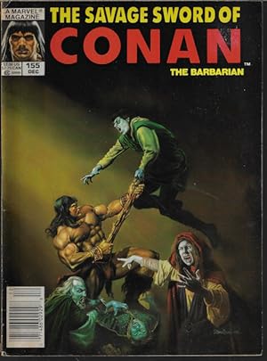 Bild des Verkufers fr SAVAGE SWORD OF CONAN The Barbarian: Dec 1988, #155 zum Verkauf von Books from the Crypt