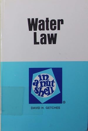 Seller image for Water law in a nutshell. for sale by Antiquariat Bookfarm