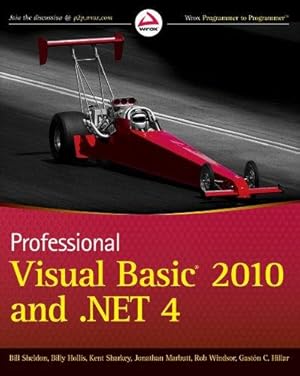 Image du vendeur pour Professional Visual Basic 2010 and .Net 4 (Wrox Programmer to Programmer) mis en vente par WeBuyBooks