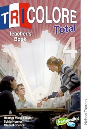 Seller image for Tricolore Total 4 Teacher's Book for sale by WeBuyBooks