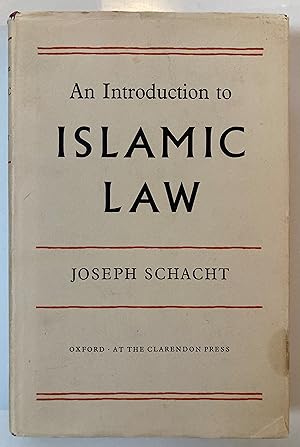 Bild des Verkufers fr An introduction to Islamic law zum Verkauf von Joseph Burridge Books