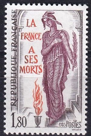Marianne mit Ölzweig / Briefmarke Frankreich Nr. 2520**