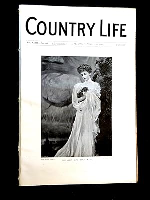 Immagine del venditore per Country Life magazine. No 599, 27th June 1908, Gwydir Castle, Carnarvonshire Seat of Earl Carrington. Portrait of The Hon. Mrs John Ward., Kashmir revisited, Sea-Waifs, Golf. venduto da Tony Hutchinson