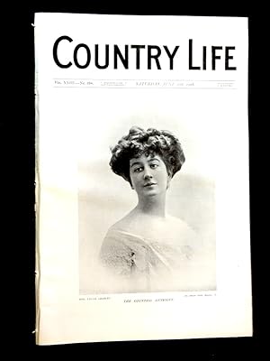 Immagine del venditore per Country Life magazine. No 598, 20th June 1908, The Castle House, Deddington. Portrait of The Countess Annesley. Rice Cultivation in Bengal, The Royal Horse Show, Wild Orchids in Kent, Golf. venduto da Tony Hutchinson