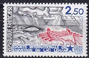 Seenotrettung am Genfer See / Briefmarke Frankreich Nr. 2506**