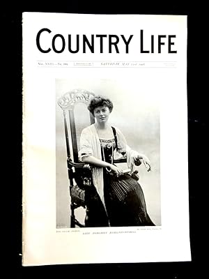 Immagine del venditore per Country Life magazine. No 594, 23rd May 1908, Saighton Grange Cheshire Residence of The Countess Grosvenor. Portrait of Lady Margaret Hamilton-Russell., The Khyber Pass, Golf. venduto da Tony Hutchinson