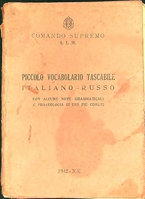 Piccolo vocabolario tascabile italiano-russo