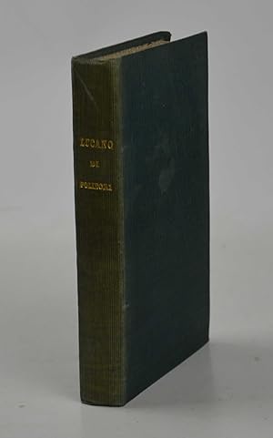 Seller image for La farsaglia& Libri dieci tradotti da Gaetano Polidori. for sale by Studio Bibliografico Benacense