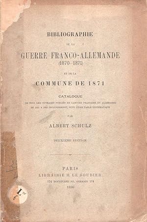 Bibliographie de la guerre franco-allemande (1870-1871) et de la Commune de 1871.
