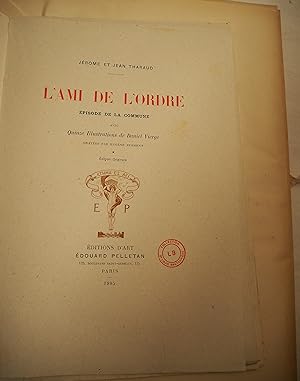 L'Ami de l'Ordre. Episode de la Commune. Exemplaire avec suite sur Chine.