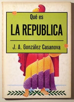 Imagen del vendedor de QU ES LA REPBLICA - Barcelona 1976 - Ilustrado a la venta por Llibres del Mirall