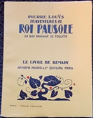 Seller image for Les aventures du Roi Pausole. for sale by Le Cabinet d'Amateur