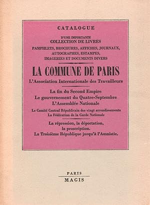 Catalogue n°38 - Commune de Paris.