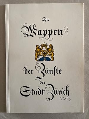 Die Wappen der Zünfte der Stadt Zürich zur 600-Jahrfeier der Zürcher Zünfte auf Sechseläuten 1936.