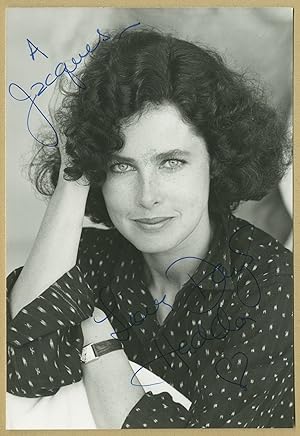 Seller image for Dayle Haddon - Jolie photo ddicace - 1985 for sale by PhP Autographs