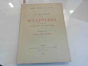 Bild des Verkufers fr CATALOGUE : Sculptures du moyen age, Tome 2 Temps modernes zum Verkauf von JLG_livres anciens et modernes