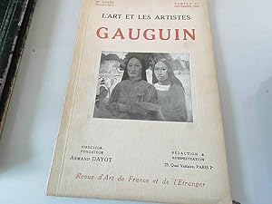 Bild des Verkufers fr L'art et les artistes Gauguin N61 Novembre 1925 zum Verkauf von JLG_livres anciens et modernes