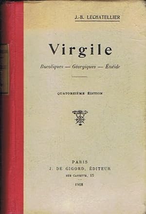 Seller image for VIRGILE: BUCOLIQUES * GORGIQUES * NIDE for sale by Librera Torren de Rueda