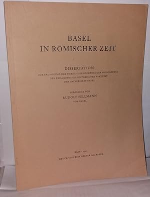 Seller image for Basel in Rmischer zeit dissertation for sale by Librairie Albert-Etienne