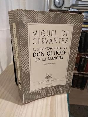 Imagen del vendedor de El Ingenioso Hidalgo Don Quijote De La Mancha a la venta por Libros Antuano