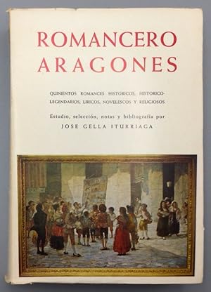 Imagen del vendedor de Romancero aragons. Quinientos romances histricos, histrico-legendarios, lricos, novelescos y religiosos a la venta por Els llibres de la Vallrovira