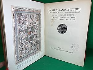 Seller image for Samplers and Stitches A Handbook of the Embroiderer's Art with Many Designs and Other Illustrations by the Author. for sale by Eurobooks Ltd