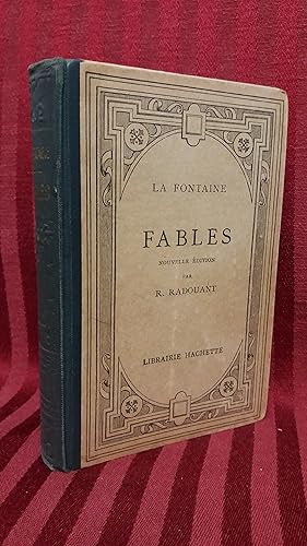 Bild des Verkufers fr Fables prcdes d`une notice biographique et littraire et accompagnes de notes grammaticales et d`un lexique zum Verkauf von Buchhandlung Neues Leben