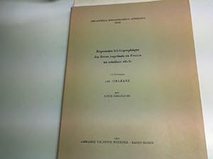 Bild des Verkufers fr Rpertoire des livres imprims en France au 16me sicle 10me livraison,1971 zum Verkauf von JLG_livres anciens et modernes