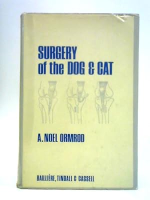 Image du vendeur pour Surgery of the Dog and Cat mis en vente par World of Rare Books