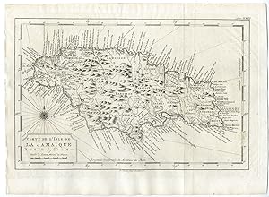 Antique Print-JAMAICA-JAMAIQUE-CARIBBEAN-Bellin-Prevost-1777