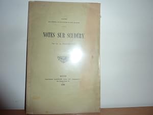 Image du vendeur pour Notes sur Scudry par Ch. de Beaurepaire. mis en vente par Librairie Le Jardin des Muses
