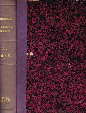 Bild des Verkufers fr The tohoku journal of experimental medicine vol.35, 1939 zum Verkauf von Biblioteca di Babele