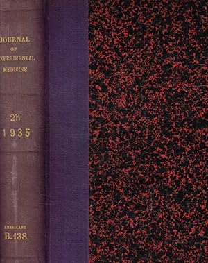 Bild des Verkufers fr The tohoku journal of experimental medicine vol.25, 1935 zum Verkauf von Biblioteca di Babele