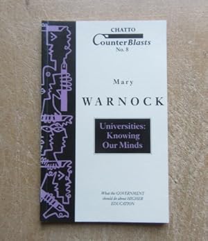 Universities: Knowing Our Minds