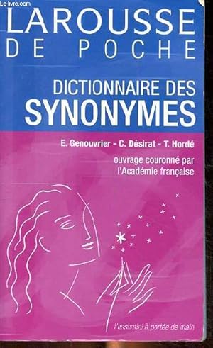 Seller image for Larousse de Poche Dictionnaire des Synonymes - ouvrage couronn par l'acadmie Franaise for sale by Le-Livre