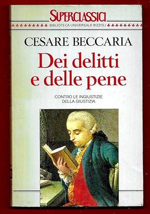 Seller image for Dei delitti e delle pene for sale by Libreria Oltre il Catalogo