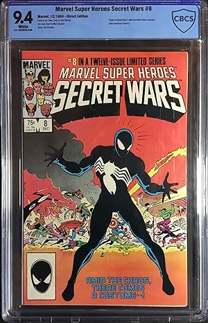 MARVEL SUPER-HEROES SECRET WARS No. 8 (Dec. 1984) - CBCS (Like CGC) Graded 9.4 (NM)