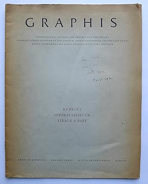 Hans Schleger. Offprint from Graphis: International Journal for graphic and applied arts. (1961).