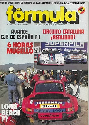 FORMULA nº138 Revista de Automovilismo Deportivo. 1976