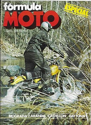 Fórmula Moto Especial. Primer Especial Fórmula Moto 1975