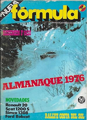 Nueva Fórmula nº 130 Revista de Automovilismo Deportivo. 1975