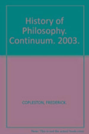 Bild des Verkufers fr History of Philosophy zum Verkauf von AHA-BUCH GmbH