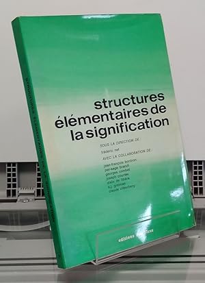 Image du vendeur pour Structures lmentaires de la signification mis en vente par Librera Dilogo