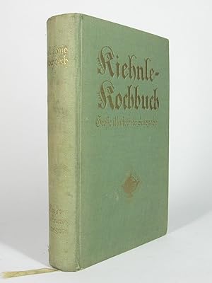 Bild des Verkufers fr Kiehnle Kochbuch; Groe illustrierte Ausgabe fr die brgerliche und feine Kche mit Haushaltungskunde [Kiehnle Cookbook Large Illustrated Edition for Bourgeois and Fine Cuisine with Household Knowledge] zum Verkauf von Long Brothers Fine & Rare Books, ABAA