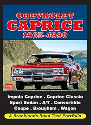 Imagen del vendedor de Chevrolet Caprice 1965-1990: Road Test Portfolio a la venta por Bob Vinnicombe