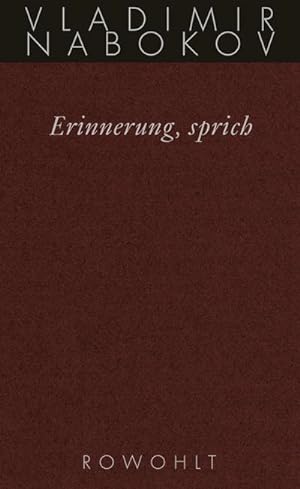 Image du vendeur pour Gesammelte Werke 22. Erinnerung, sprich : Wiedersehen mit einer Autobiographie mis en vente par AHA-BUCH GmbH