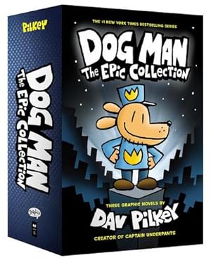 Bild des Verkufers fr Dog Man: The Epic Collection: From the Creator of Captain Underpants (Dog Man #1-3 Box Set) zum Verkauf von AHA-BUCH GmbH