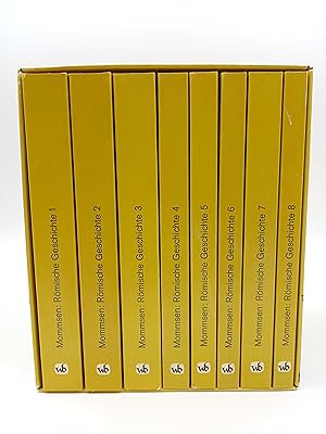 Römische Geschichte. Vollständige Ausgabe in acht Bänden (8 Bände im Schuber, komplett).